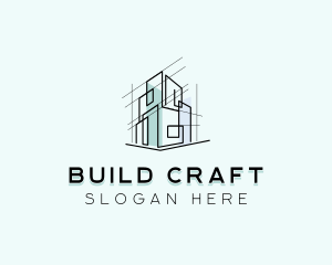 Architectural Building Structure logo design