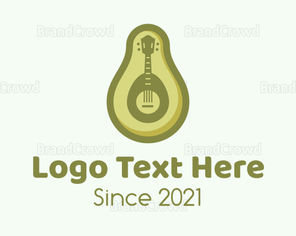 Avocado Guitar Music Logo