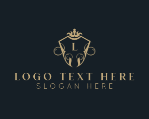 Fashion - Royal Fashion Shield logo design