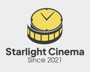 Cinema - Cinema Reel Time logo design