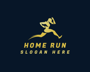 Human Sprint Traning logo design