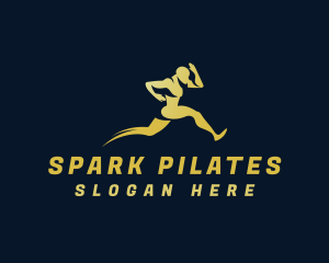 Human Sprint Traning logo design