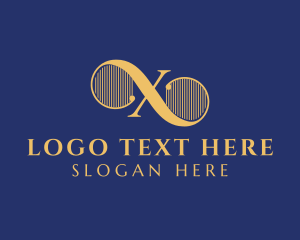 Strings - Harp Strings Lyre Music logo design