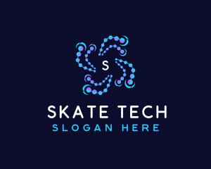 Digital Tech Software logo design