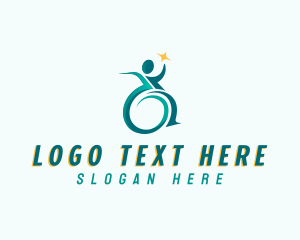 Healthcare - Physiotherapy Wheelchair Clinic logo design
