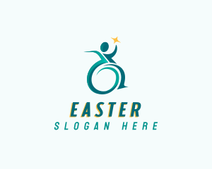Hospital - Physiotherapy Wheelchair Clinic logo design
