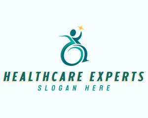 Physiotherapy Wheelchair Clinic logo design