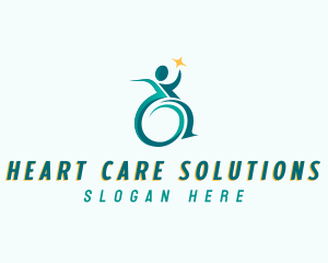 Physiotherapy Wheelchair Clinic logo design