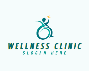 Clinic - Physiotherapy Wheelchair Clinic logo design