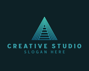 Agency Pyramid Studio logo design