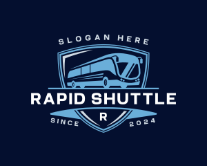 Shuttle - Shuttle Bus Transportation logo design