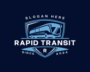 Shuttle - Shuttle Bus Transportation logo design