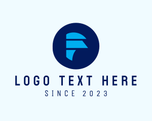 Application - Creative Modern Letter F logo design