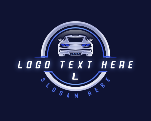 Car Racing - Car Automobile Racing logo design