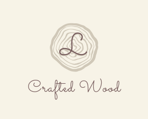 Wood Lumberjack Carpentry   logo design