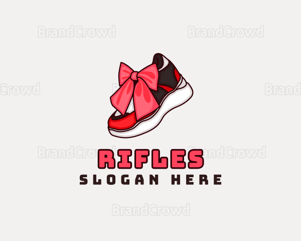 Sneaker Gift Ribbon Logo
