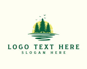 Camp - Forest Tree Park logo design