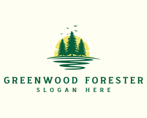 Forest Tree Park logo design