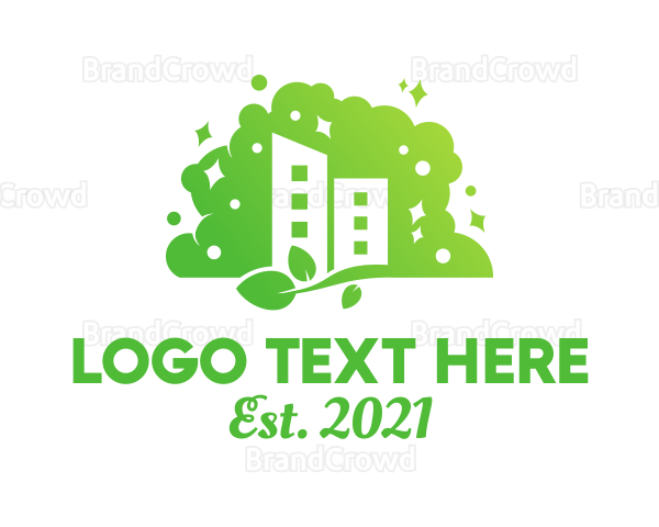 Eco Sustainable Building Logo