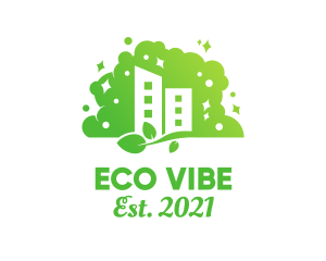 Sustainability - Eco Sustainable Building logo design