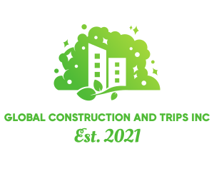Establishment - Eco Sustainable Building logo design
