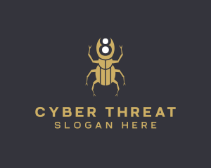 Malware - Beetle Number 8 logo design