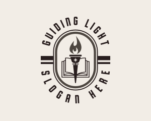 Learning Torch Academy Training logo design