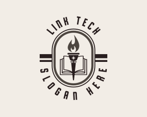 Learning Torch Academy Training logo design