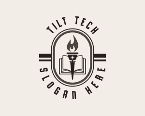 Learning Torch Academy Training logo design