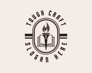 Learning Torch Academy Training logo design