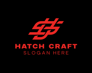 Hatch - Athlete Sport Racing logo design