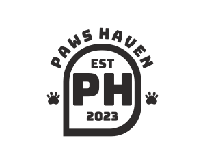 Pet Paw Veterinarian logo design