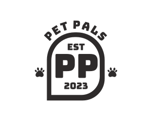 Pet Paw Veterinarian logo design