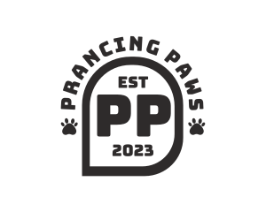 Pet Paw Veterinarian logo design