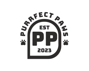 Pet Paw Veterinarian logo design