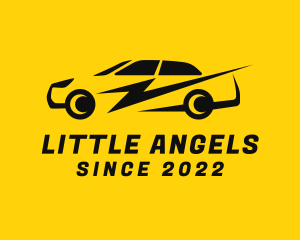 Transportation - Lightning Sports Car logo design