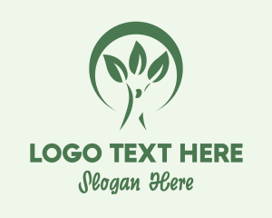 Plant - Tree Human Wellness logo design
