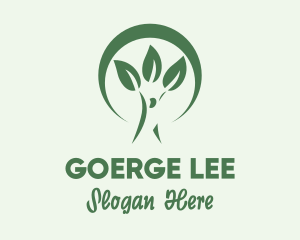 Vegan - Tree Human Wellness logo design