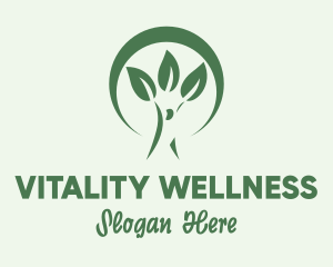 Tree Human Wellness  logo design