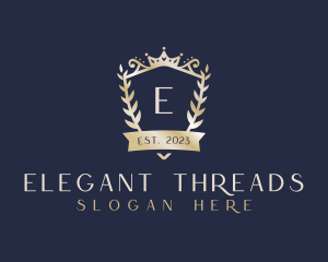 Elegant Royal Shield logo design