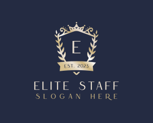 Elegant Royal Shield logo design