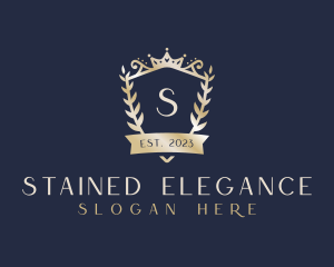 Elegant Royal Shield logo design