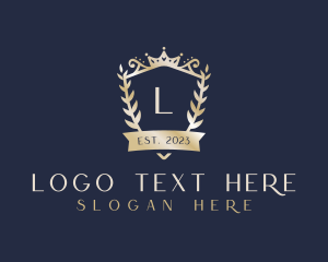 Royal - Elegant Royal Shield logo design