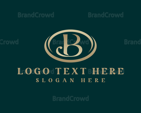 Elegant Business Letter B Logo
