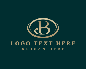 Letter B - Elegant Business Letter B logo design