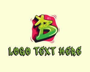 Tattoo Artist - Mural Graphics Streetwear logo design