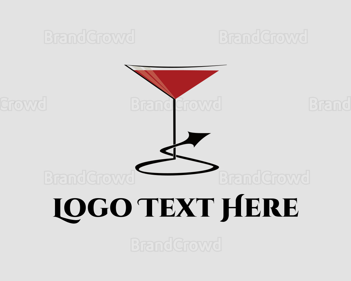 Naughty Cocktail Logo Brandcrowd Logo Maker
