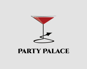 Cocktail Bar Drink logo design