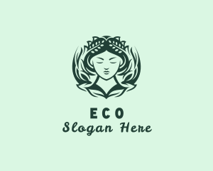 Botanical Nature Woman Logo