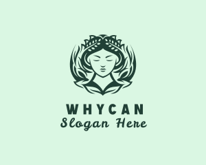 Botanical Nature Woman Logo